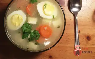 Рибний Суп З Сиром Та Яйцями