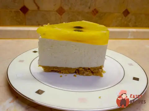 Ананасовий чізкейк без випікання
