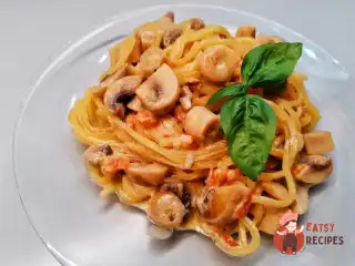 Кето-спагетті з грибами