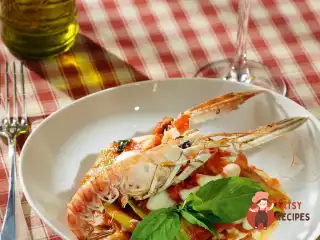 Лазання Frutti di Mare зі шпинатом