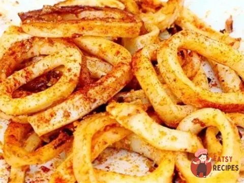 Кальмари з паприкою