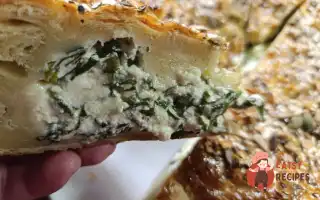 Пиріг Із Сиром І Шпинатом