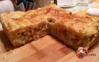 Кубіте (Тарковий Пиріг З Куркою, Картоплею Та Цибулею)