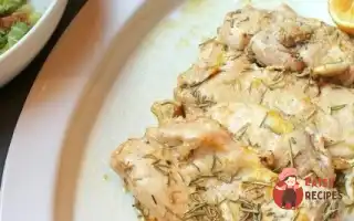 Курка Запечена З Часником