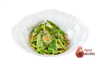 Спагетті зі спаржею