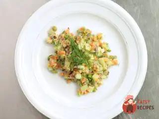 Олів'є з сьомгою