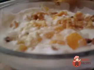 Сирно-апельсиновий мус з меренгою та апельсинами