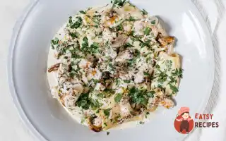 Паста З Лисичками У Вершковому Соусі