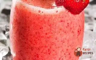 Смузі З Динею Та Полуницею
