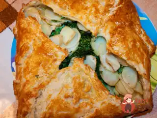 Рибний пиріг з картоплею «Сумка шкіпера»