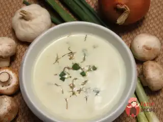 Грибний суп з естрагоном