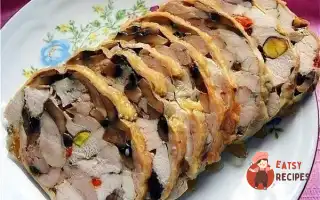 Рулет Курячий З Грибами