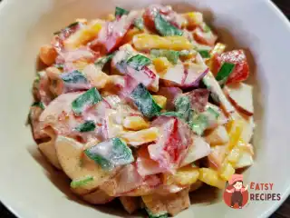 Салат із помідорів і перцю