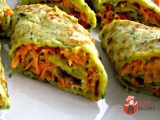 Кабачкові млинці з начинкою
