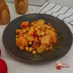 Гарбуз із нутом
