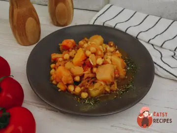 Гарбуз із нутом