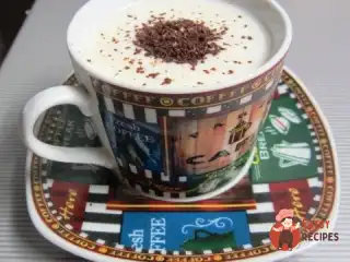 Молочний кисіль із ваніллю