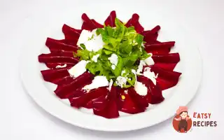 Карпаччо З Буряка З Сиром Шевре