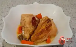 Домашня Тушкована Курка В Духовці