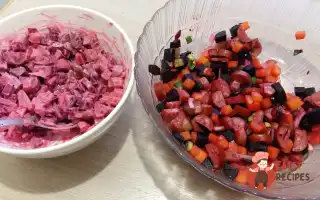 Салат З Мисливськими Ковбасками Та Буряком