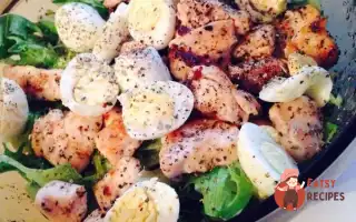 Курячий Салат З Перепелиними Яйцями Та Естрагоном