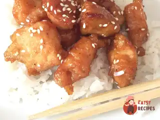 Курка в апельсиновому соусі китайською