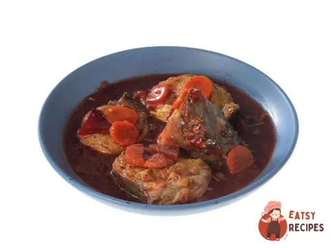 Гефілте-фіш із овочами