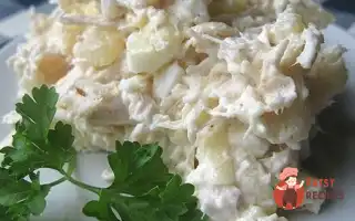 Салат З Філе Курячої Грудки З Ананасами