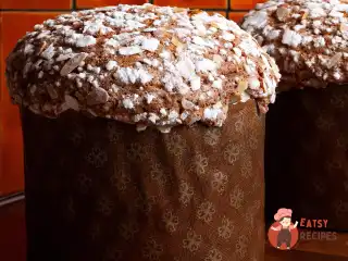 Паска з журавлиною і мигдальною пастою