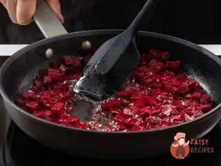Крок 5: Булгур з буряком та едамаме