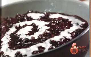 Індонезійський Пуддінг Із Чорного Рису