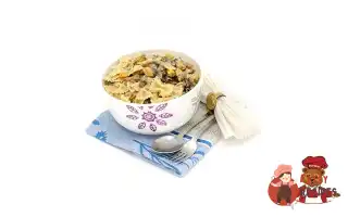 Паста З Мідіями Та Грибами