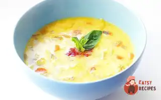 Кокосовий Суп Із Цибулі-Порею