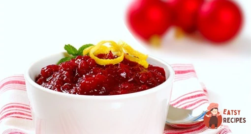 Журавлинно-мандариновий соус з імбиром та родзинками