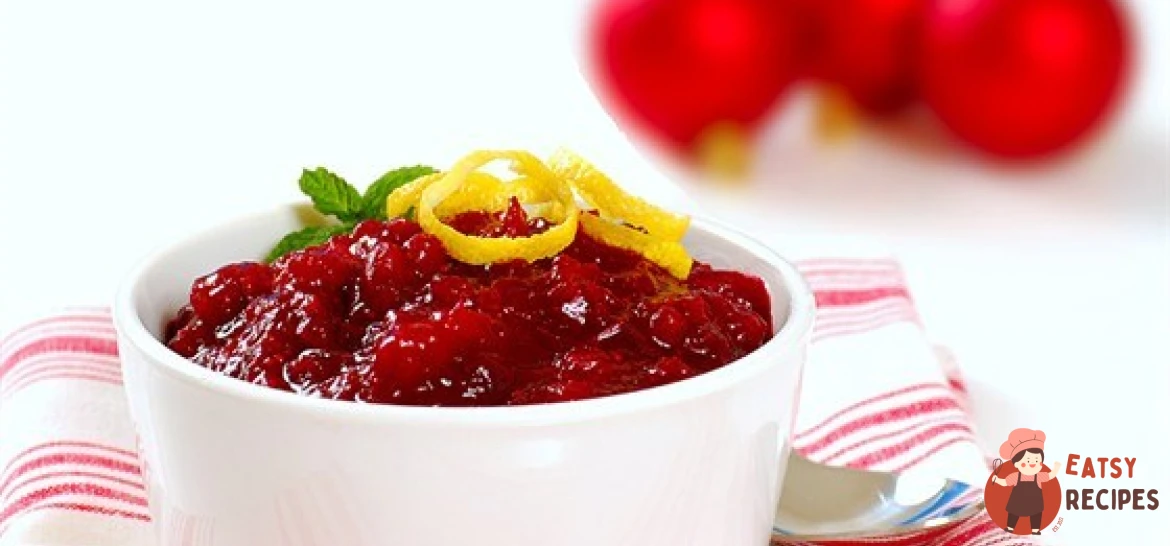 Журавлинно-мандариновий соус з імбиром та родзинками