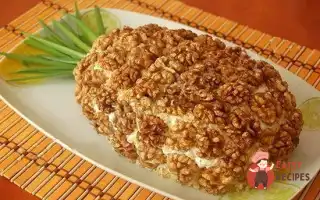 Салат З Курячого Стегенця З Волоськими Горіхами Та Сиром
