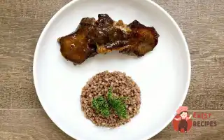 Слайси З Яловичої Мови З Гречкою