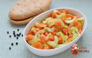 Салат З Лосося, Селери Та Моркви.