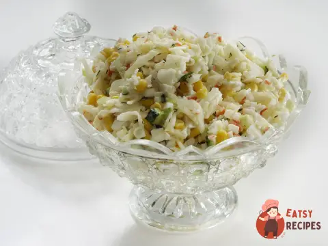 Крабовий салат із яйцями