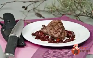 Оленина З Вишнею, Корицею Та Волоським Горіхом