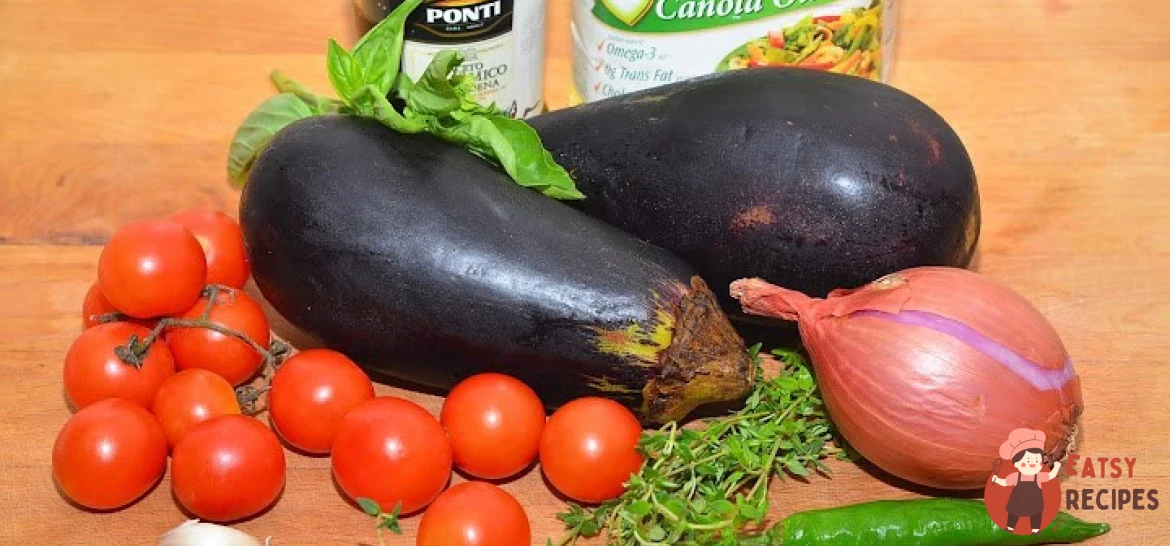 Салат зі смажених баклажанів