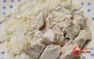 Курка В Сметані З Рисом