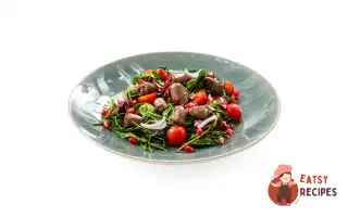Салат Із Курячими Сердечками