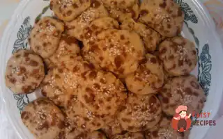 Сирне Печиво З Кунжутом.