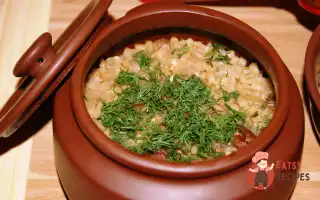Каша Перлова З М'яСом, Запечена В Горщику