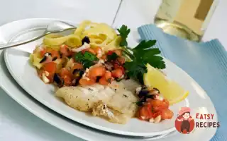 Рибне Філе, Тушковане З Овочами