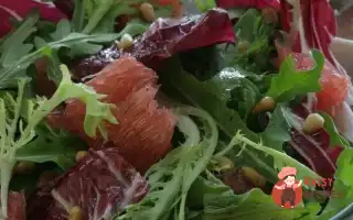 Зелений Салат З Грейпфрутом