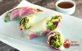 Спрінг-Роли З Авокадо Та Овочами.