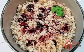 Кускус З Топінгом З Черешні