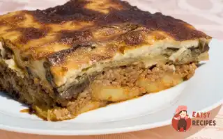 Мусака З Баклажанами Та Яловичиною